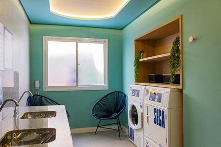 Apartamento para alugar com 42m², 2 quartos e sem vagaLavanderia