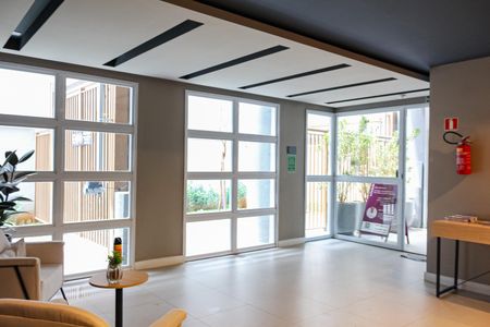 Apartamento para alugar com 42m², 2 quartos e sem vagaHall social