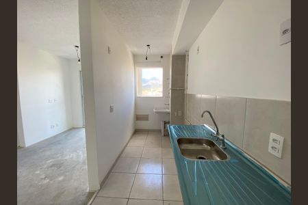 Apartamento à venda com 48m², 2 quartos e 1 vagaCozinha e Área de Serviço