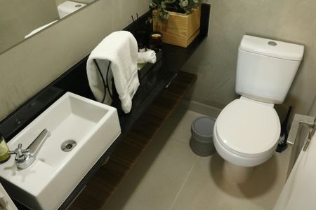 Apartamento à venda com 89m², 2 quartos e 2 vagasLavabo da Sala