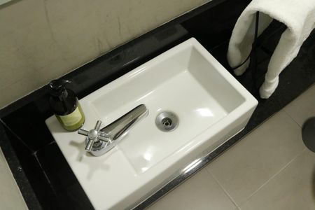 Apartamento à venda com 89m², 2 quartos e 2 vagasLavabo da Sala