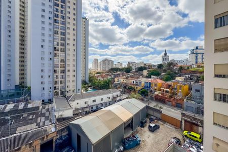 Vista da Sala de apartamento à venda com 1 quarto, 45m² em Cambuci, São Paulo