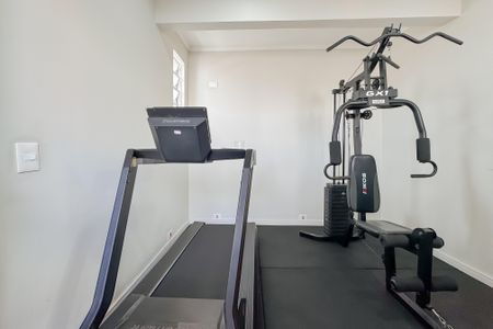 Apartamento para alugar com 45m², 1 quarto e 1 vaga Apartamento para alugar com 45m², 1 quarto e 1 vagaÁrea comum - Academia