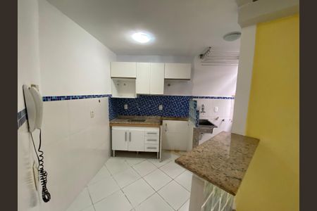 Cozinha de apartamento à venda com 1 quarto, 38m² em Freguesia (jacarepaguá), Rio de Janeiro