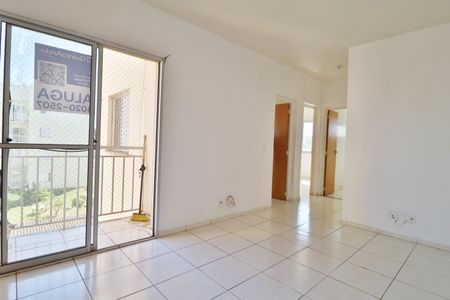Sala de apartamento para alugar com 2 quartos, 54m² em Jardim Patricia, Uberlândia