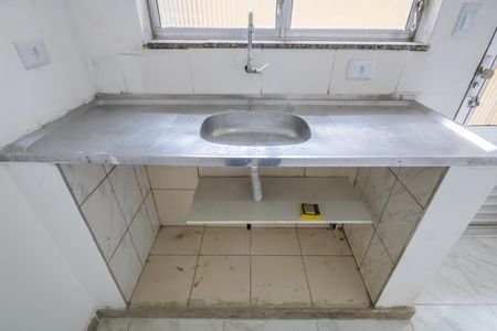 Cozinha de casa para alugar com 1 quarto, 40m² em Santo Antônio, Osasco
