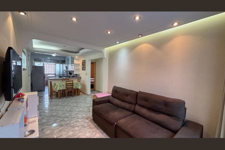 Sala de apartamento à venda com 2 quartos, 73m² em Jardim Bela Vista, Santo André