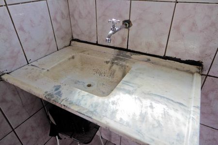 Cozinha de casa para alugar com 1 quarto, 40m² em Água Fria, São Paulo