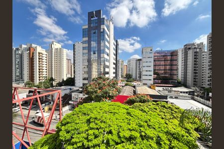Vista de apartamento à venda com 1 quarto, 36m² em Indianópolis, São Paulo
