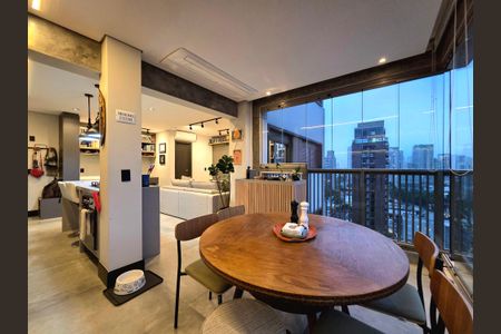 Apartamento à venda com 65m², 1 quarto e 1 vagaVaranda da Sala