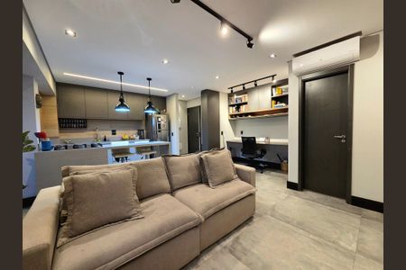 Apartamento à venda com 65m², 1 quarto e 1 vagaSala