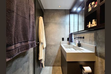 Apartamento à venda com 65m², 1 quarto e 1 vagaBanheiro da Suíte