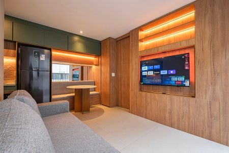 Apartamento para alugar com 37m², 1 quarto e sem vaga Apartamento para alugar com 37m², 1 quarto e sem vagaSala/Cozinha