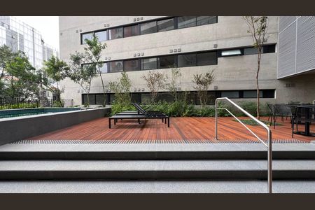 Área comum de kitnet/studio para alugar com 1 quarto, 37m² em Pinheiros, São Paulo