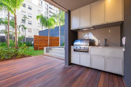 Apartamento para alugar com 37m², 1 quarto e sem vaga Apartamento para alugar com 37m², 1 quarto e sem vagaÁrea comum - Churrasqueira