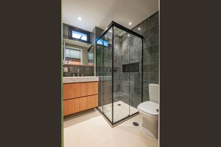 Banheiro de apartamento para alugar com 1 quarto, 37m² em Pinheiros, São Paulo