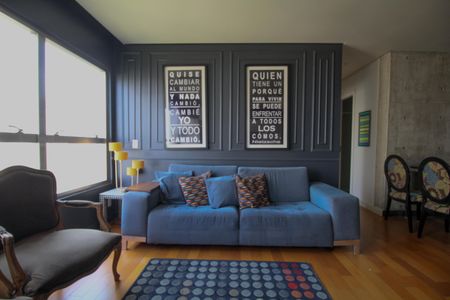 Sala de apartamento para alugar com 2 quartos, 70m² em Panamby, São Paulo