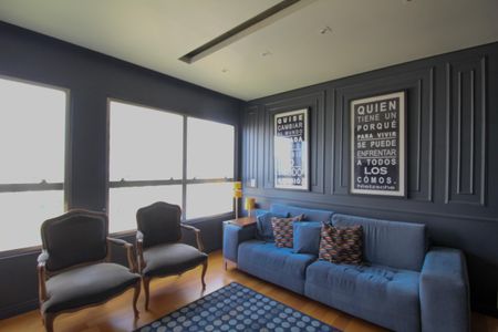 Sala de apartamento para alugar com 2 quartos, 70m² em Panamby, São Paulo