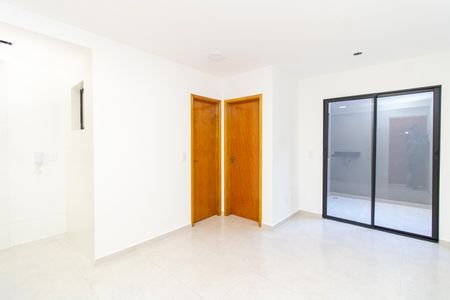 Sala/Cozinha de apartamento à venda com 1 quarto, 33m² em Vila Nova Carolina, São Paulo