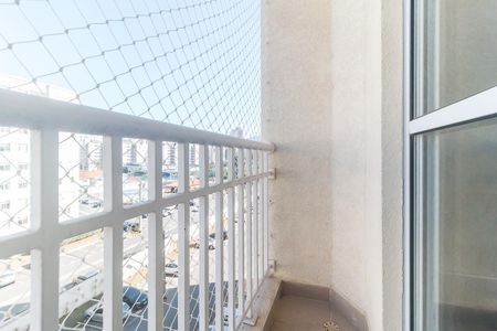 Sacada da Sala de apartamento para alugar com 2 quartos, 49m² em Vila Mogilar, Mogi das Cruzes