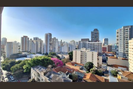 Vista da Varanda de kitnet/studio à venda com 1 quarto, 24m² em Pompeia, São Paulo