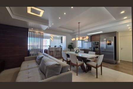 Sala de apartamento à venda com 2 quartos, 123m² em Centro, Santo André