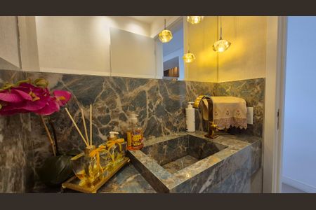 Lavabo de apartamento à venda com 2 quartos, 123m² em Centro, Santo André