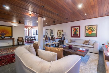 Sala de casa para alugar com 4 quartos, 300m² em Indianópolis, São Paulo