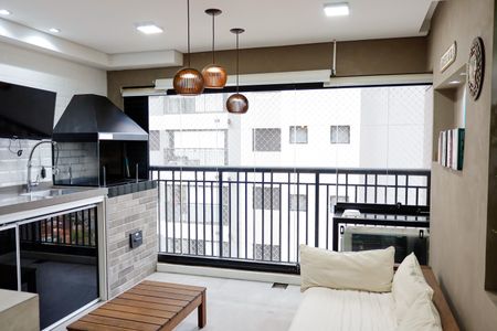 Apartamento à venda com 62m², 1 quarto e 1 vagaÁrea Gourmet