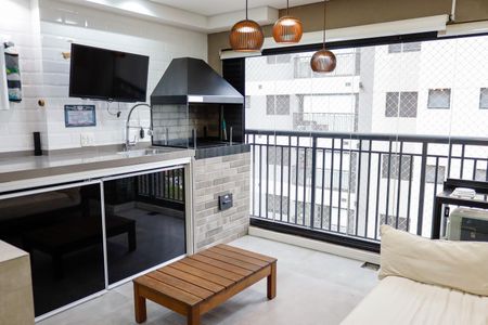 Apartamento à venda com 62m², 1 quarto e 1 vagaÁrea Gourmet