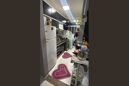 Cozinha de apartamento à venda com 3 quartos, 56m² em Vargem Pequena, Rio de Janeiro