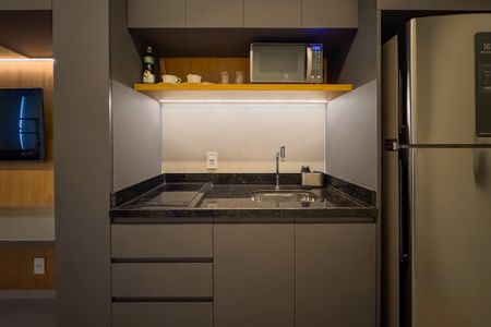 Studio à venda com 25m², 1 quarto e sem vaga Studio à venda com 25m², 1 quarto e sem vagaCozinha