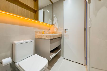Studio à venda com 25m², 1 quarto e sem vaga Studio à venda com 25m², 1 quarto e sem vagaBanheiro