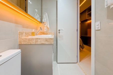 Studio à venda com 25m², 1 quarto e sem vaga Studio à venda com 25m², 1 quarto e sem vagaBanheiro