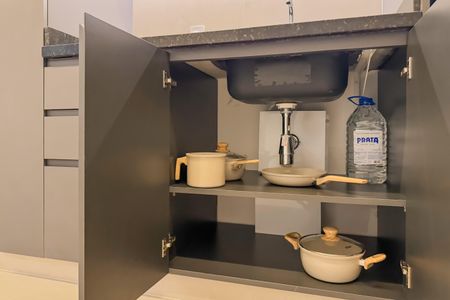 Studio à venda com 25m², 1 quarto e sem vaga Studio à venda com 25m², 1 quarto e sem vagaCozinha