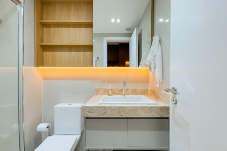 Studio à venda com 25m², 1 quarto e sem vaga Studio à venda com 25m², 1 quarto e sem vagaBanheiro