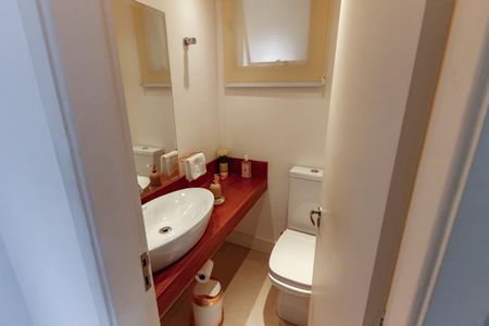 Lavabo de apartamento à venda com 3 quartos, 97m² em Vila Andrade, São Paulo