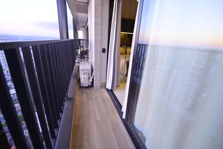 Sacada de apartamento para alugar com 1 quarto, 44m² em Setor Marista, Goiânia