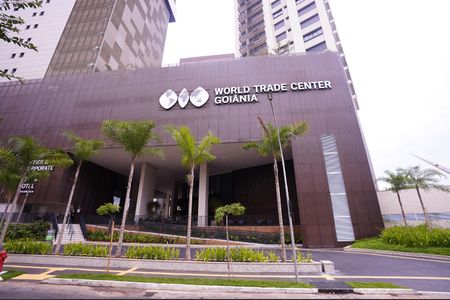 Fachada de apartamento para alugar com 1 quarto, 44m² em Setor Marista, Goiânia