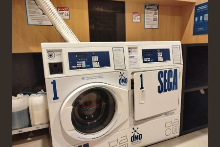 Studio para alugar com 27m², 1 quarto e sem vagaLavanderia