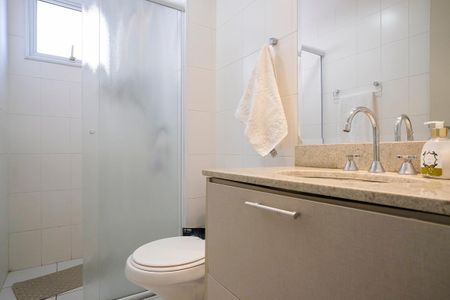 Apartamento à venda com 108m², 3 quartos e 2 vagasBanheiro da suíte 2