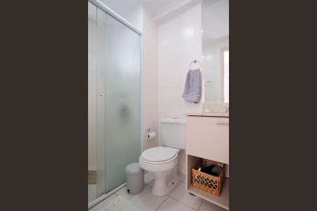 Apartamento à venda com 108m², 3 quartos e 2 vagasBanheiro da suíte 3