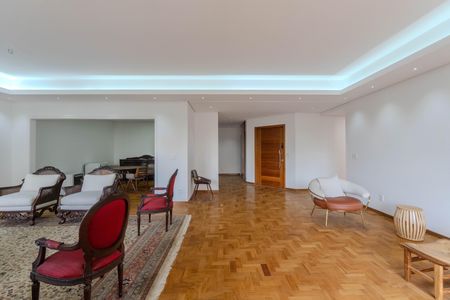 Sala de apartamento para alugar com 3 quartos, 266m² em República, São Paulo