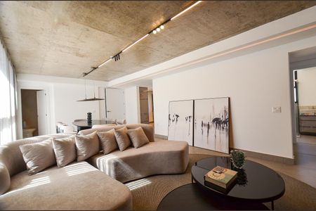 Apartamento para alugar com 143m², 4 quartos e 2 vagasSala