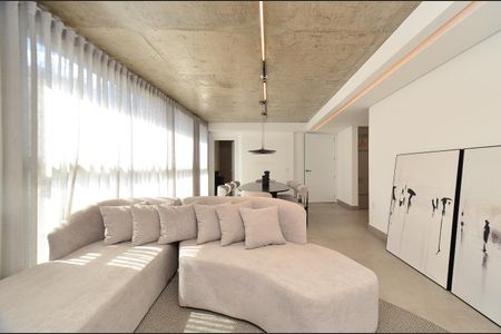 Apartamento para alugar com 143m², 4 quartos e 2 vagasSala