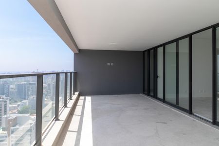 Varanda da Sala de apartamento à venda com 4 quartos, 190m² em Pompeia, São Paulo