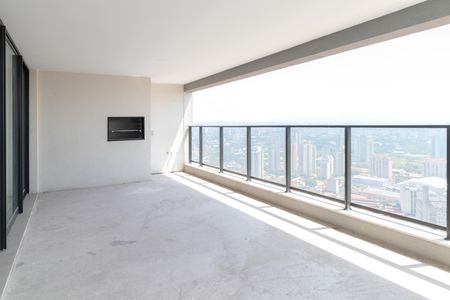 Varanda da Sala de apartamento à venda com 4 quartos, 190m² em Pompeia, São Paulo