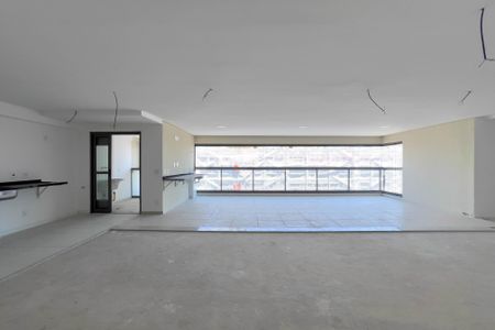 Sala e cozinha de apartamento à venda com 3 quartos, 160m² em Vila Dom Pedro I, São Paulo