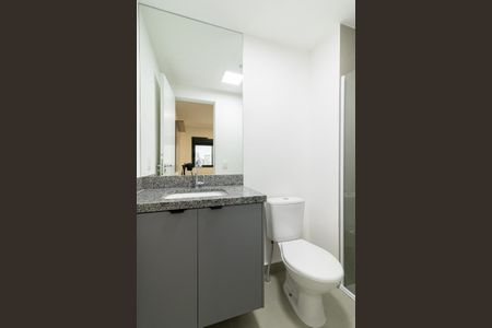 Apartamento à venda com 34m², 1 quarto e sem vagaBanheiro da Suíte