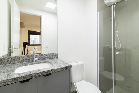 Apartamento à venda com 34m², 1 quarto e sem vagaBanheiro da Suíte